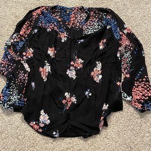 Lucky brand floral blouse